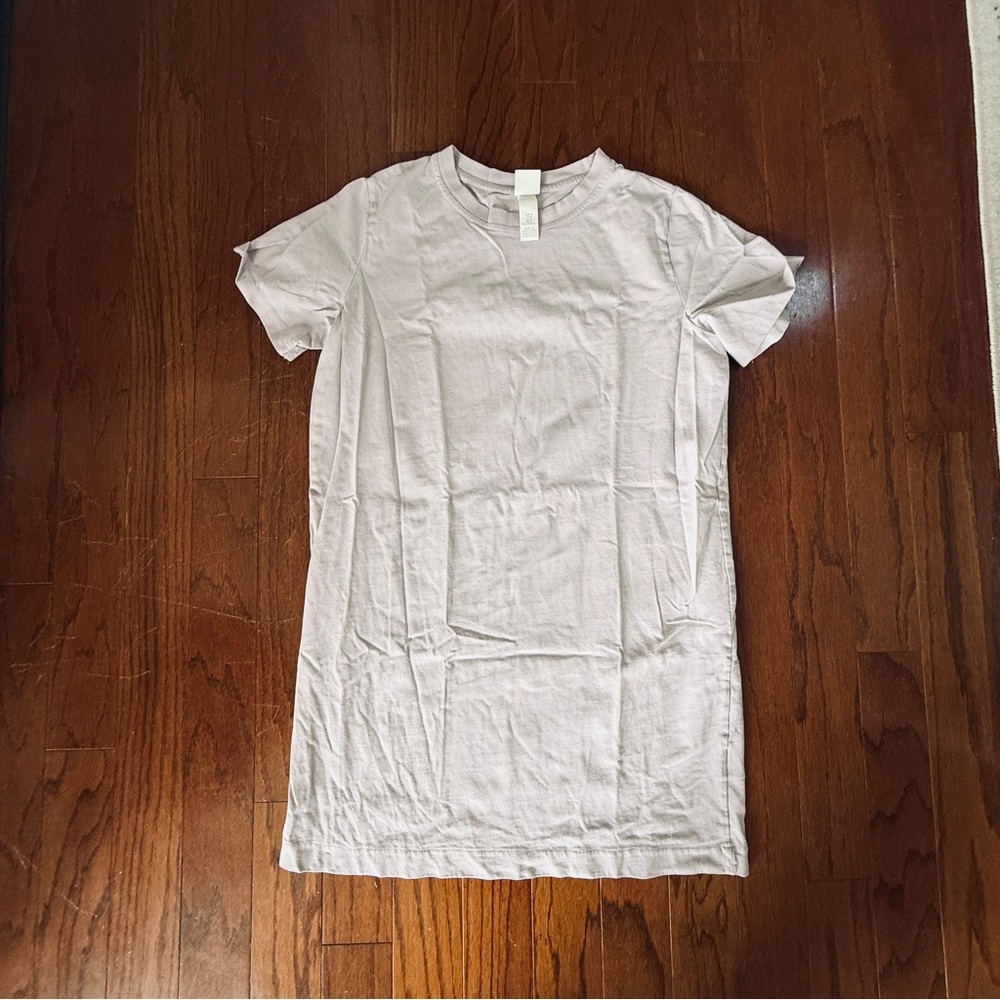 H&M Lavender T-Shirt Dress